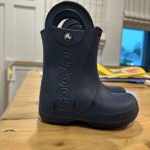 Children’s size 10 CROC rain boots